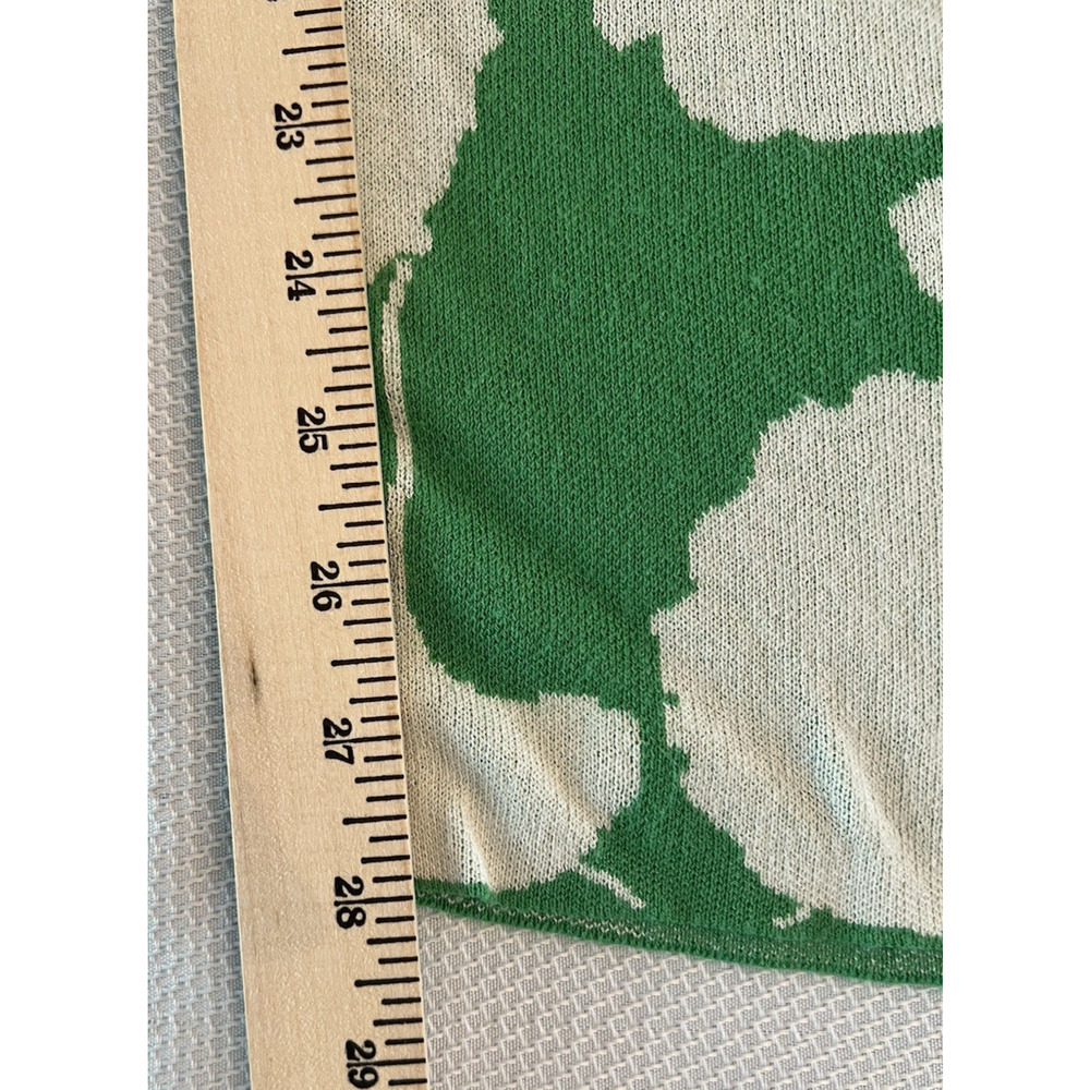 DIANE VON FURSTENBERG Target (L) GINKGO LEAF Green Sweater Knit Lounge Pants DVF - Picture 6 of 6